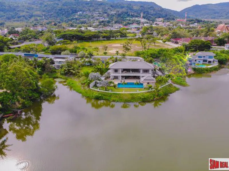 ขาย พูลวิลล่า 5 ห้องนอน ริมทะเลสาบ, โครงการ แลนด์ แอนด์ เฮ้าส์ พาร์ค, ฉลอง - Chalong, Phuket - ภาพหลัก