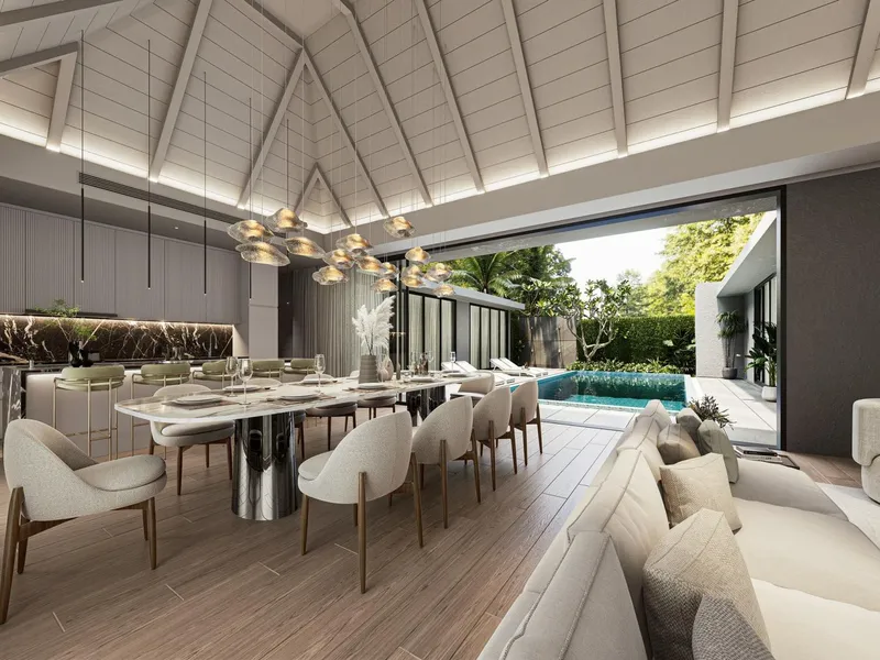 5-Bedroom Modern Pool Villa for Rent, Pasak, Cherng Talay - Cherng Talay, Phuket - Main photo