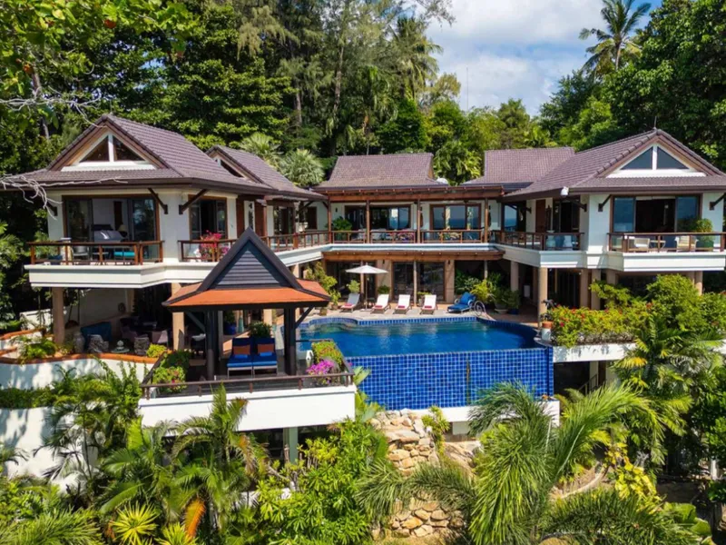 Вилла "Баан Ката", 5 спален, на первой линии океана, на мысе Ката. - Kata, Phuket - Главное фото