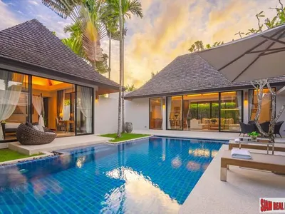 Anchan Villas, 3-Bedroom Pool Villa for Rent, Layan - Layan, Phuket - Property for sale or rent in Phuket