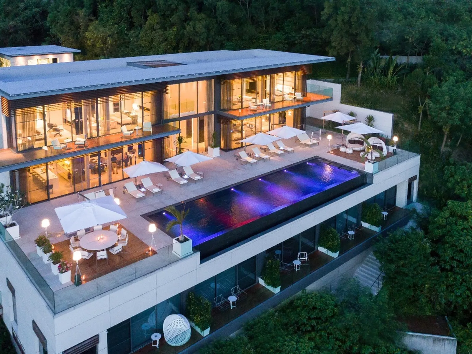 6-Bedroom Cliff-Top Pool Villa for Rent, Ao Yon Bay, Cape Panwa - Ao Yon, Phuket - Photo 4