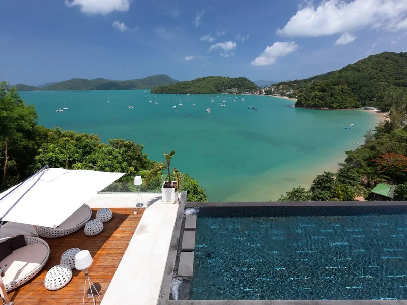 6-Bedroom Cliff-Top Pool Villa for Rent, Ao Yon Bay, Cape Panwa - Ao Yon, Phuket - Main photo