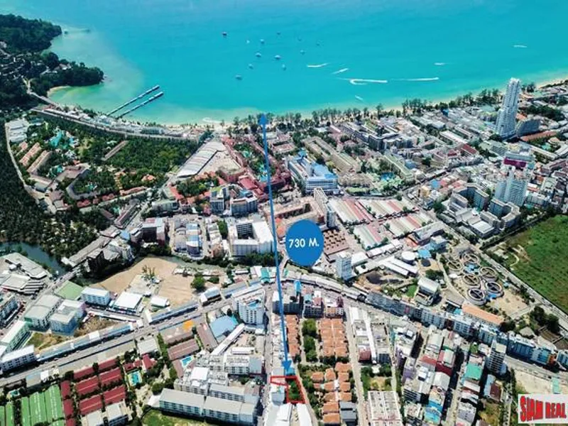 476 sqm Flat Land Plot for Sale, Patong, Near Jungceylon - Patong, Phuket - Main photo