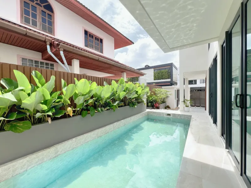 Villa de 3 chambres avec piscine privée en location longue durée - Chalong, Phuket - Photo principale