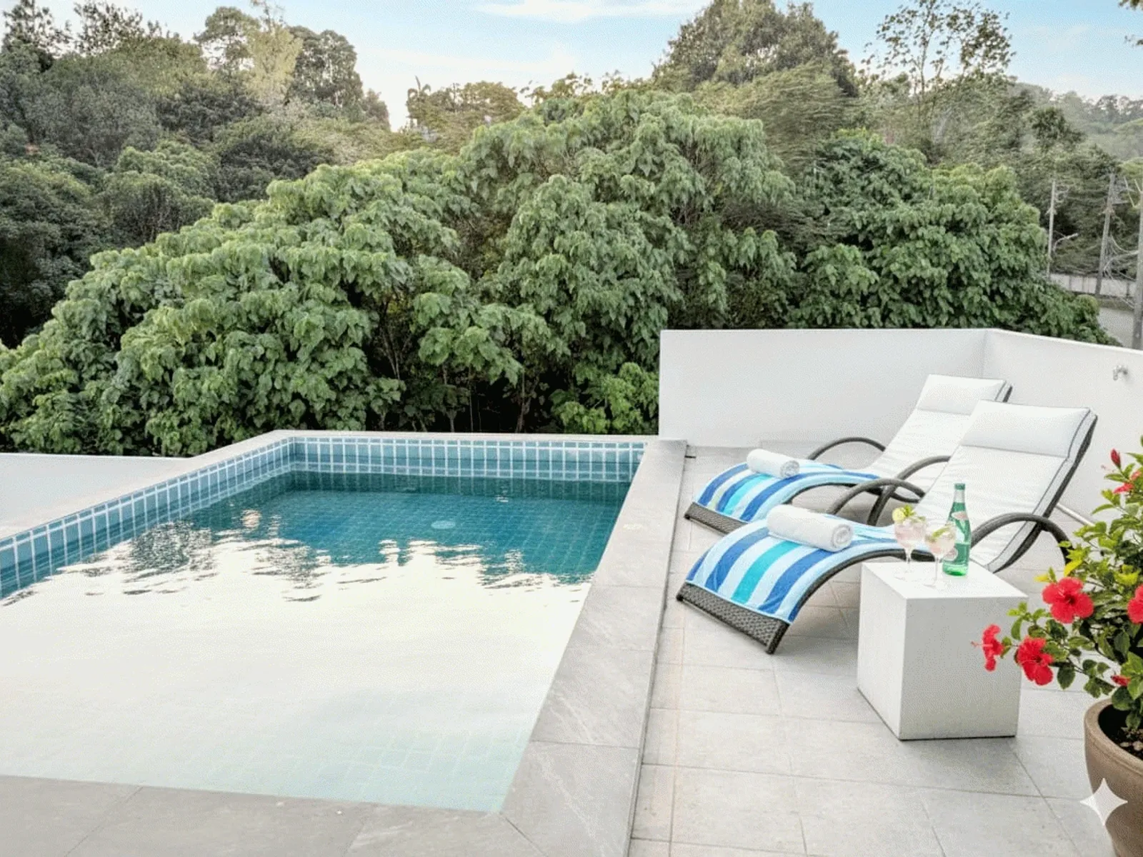 2-Bedroom Hillside Pool Villa for Rent, Chalong, Sea & Temple Views - Chalong, Phuket - Photo 5