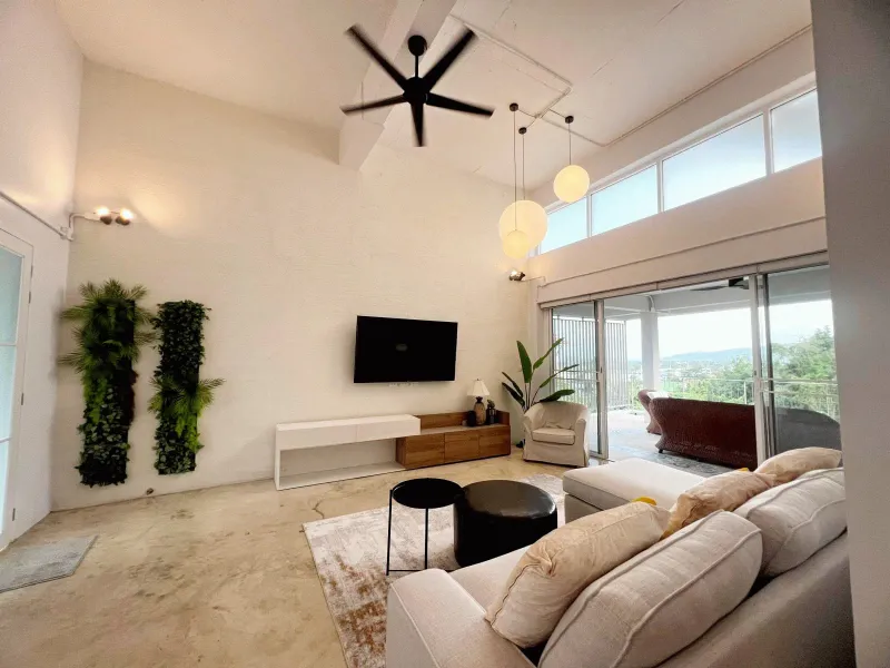 2-Bedroom Hillside Pool Villa for Rent, Chalong, Sea & Temple Views - Chalong, Phuket - Main photo