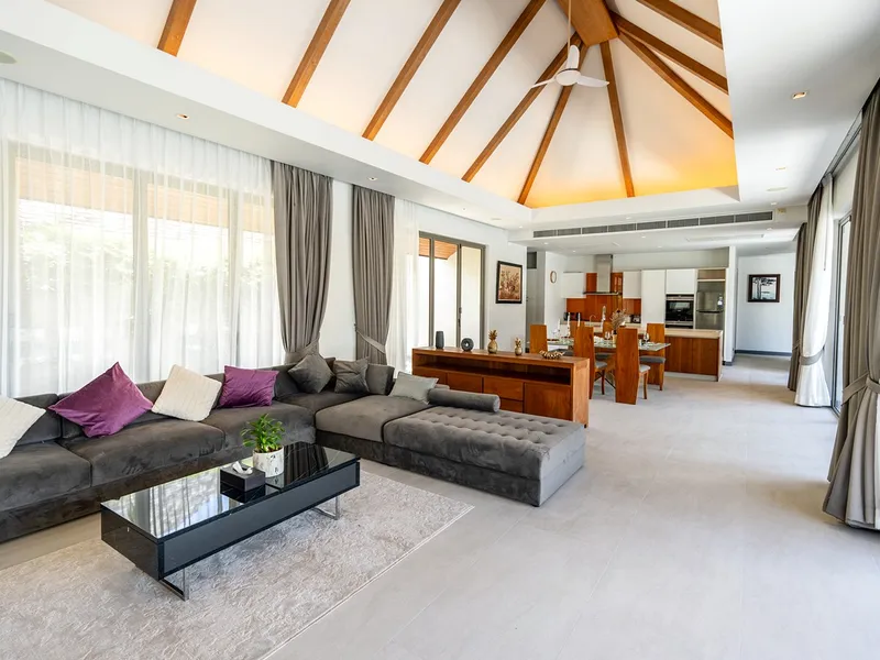 Анчан Лагун, Вилла с 4 спальнями и бассейном на продажу, Лаян - Layan, Phuket - Главное фото