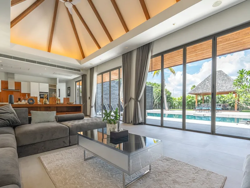 Анчан Лагун, Вилла с 4 спальнями и бассейном на продажу, Лаян - Layan, Phuket - Главное фото