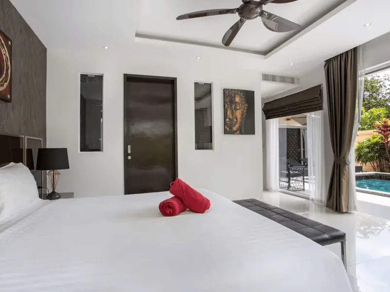 4-Bedroom Sea View Pool Villa for Rent, Chalong, Near Big Buddha - Chalong, Phuket - Main photo