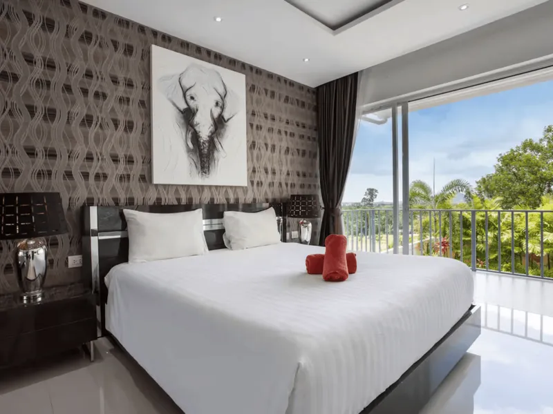4-Bedroom Sea View Pool Villa for Rent, Chalong, Near Big Buddha - Chalong, Phuket - Main photo