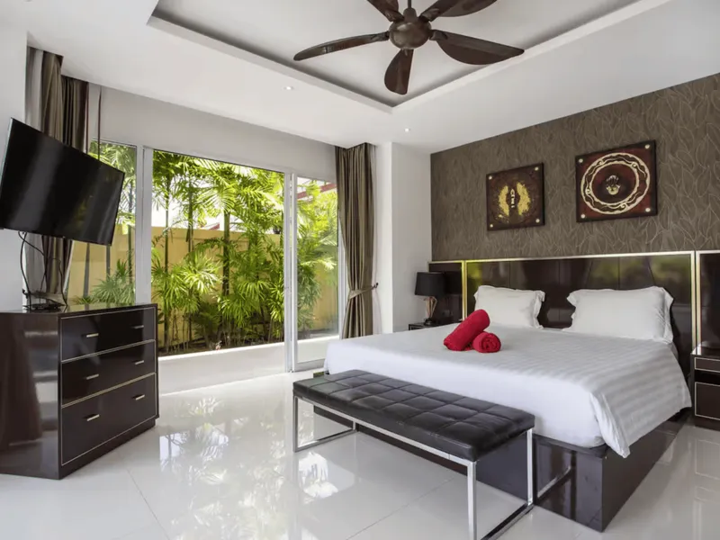 4-Bedroom Sea View Pool Villa for Rent, Chalong, Near Big Buddha - Chalong, Phuket - Main photo