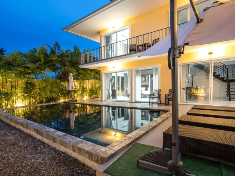 4-Bedroom Sea View Pool Villa for Rent, Chalong, Near Big Buddha - Chalong, Phuket - Main photo