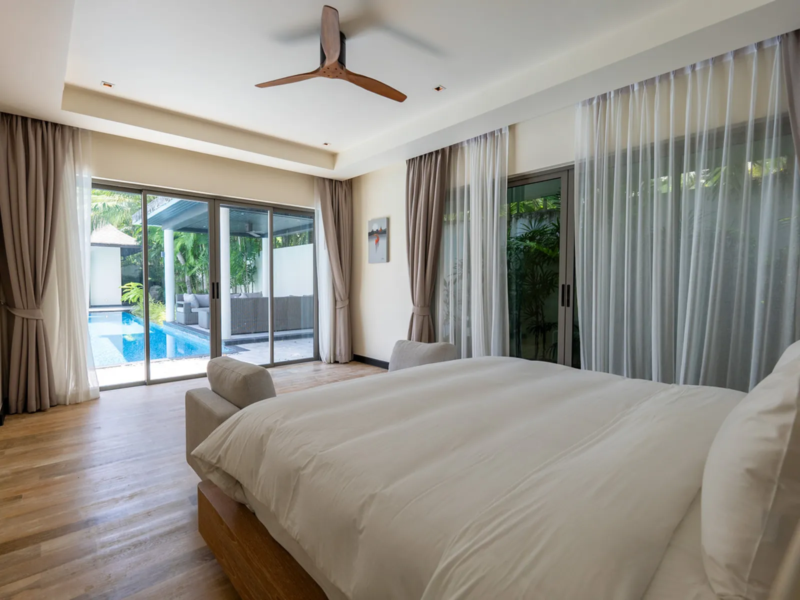 Анчан Флора, вилла в балийском стиле с 4 спальнями и бассейном, Лаян - Layan, Phuket - Фото 47