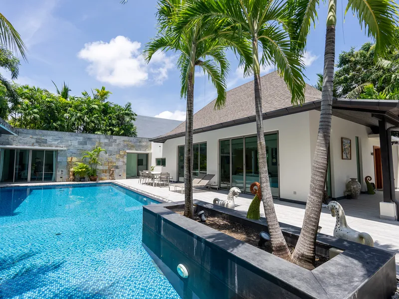 Анчан Флора, вилла в балийском стиле с 4 спальнями и бассейном, Лаян - Layan, Phuket - Главное фото