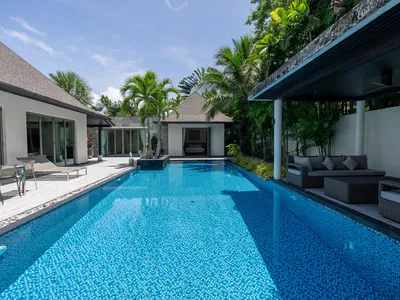 Анчан Флора, вилла в балийском стиле с 4 спальнями и бассейном, Лаян - Layan, Phuket - Фото 7