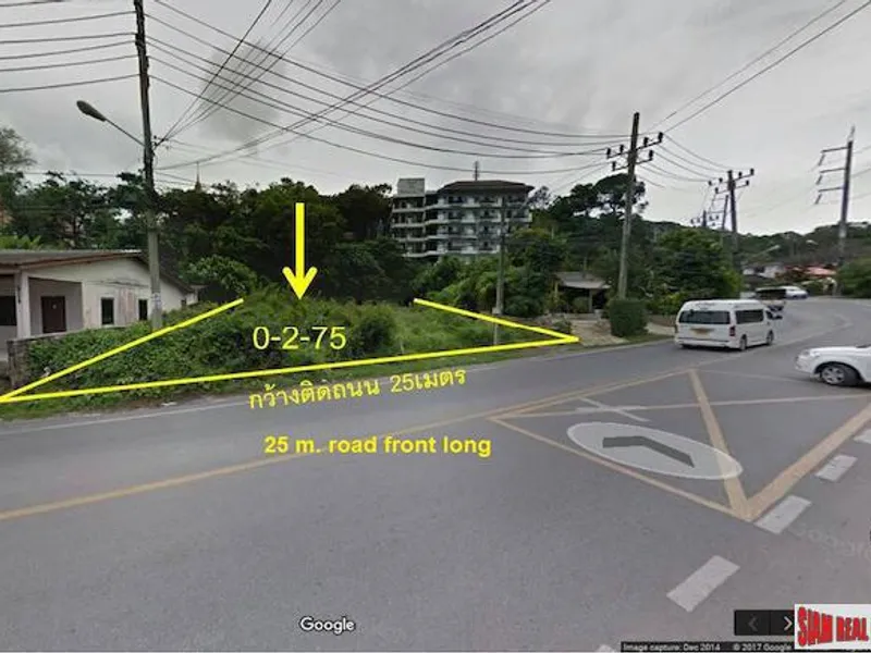 1,100 sqm Land Plot for Sale, Surin Beach, 2 km to Beach, Freehold - Surin Beach, Phuket - Main photo