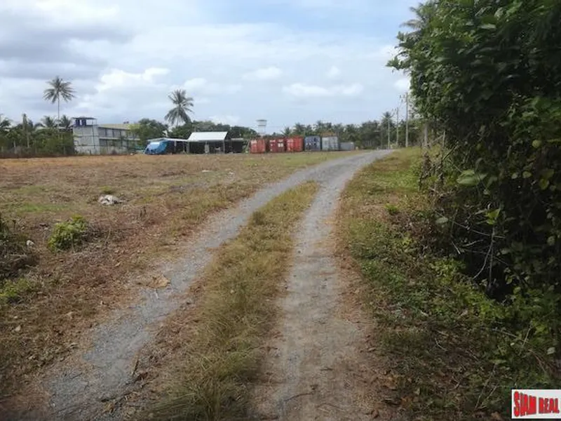 14,070 sqm Land with Laundry Factory for Sale, Mai Khao, Freehold - Mai Khao, Phuket - Main photo