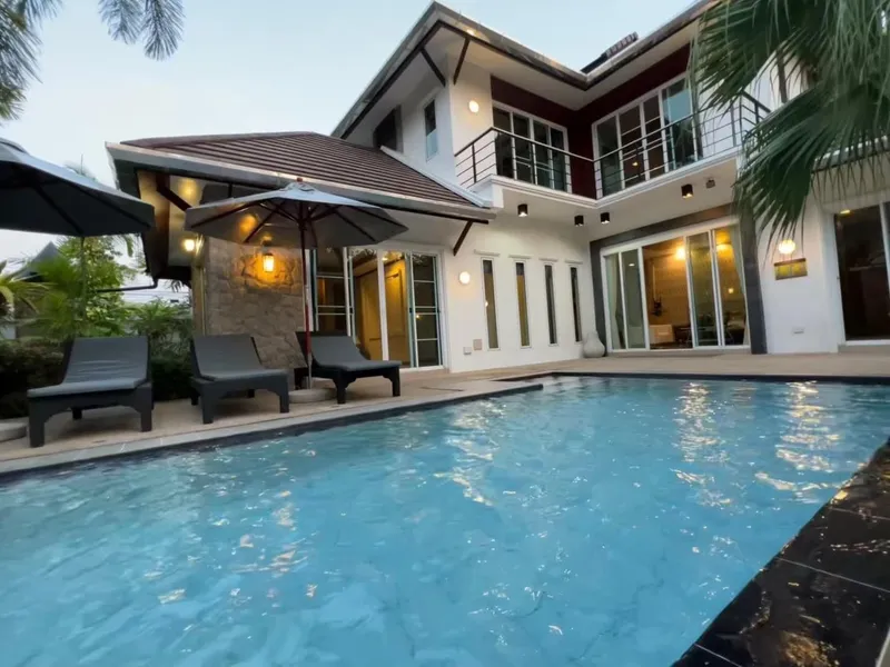 3-Bedroom Thai-Balinese Pool Villa for Rent, Bang Tao - Bang Tao, Phuket - Main photo