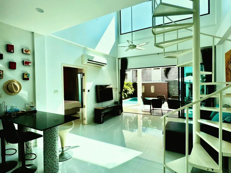 2-Bedroom Semi-Detached Pool Villa for Rent, Rawai - Rawai, Phuket - Main photo