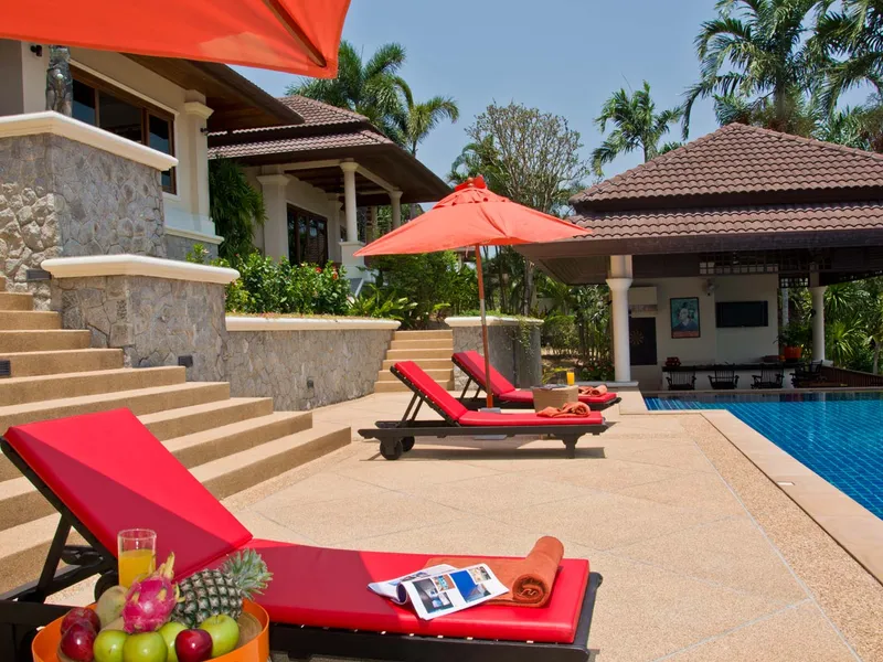 Lakewood Hills, 6-Bedroom Sea View Pool Villa for Sale, Layan, Freehold - Layan, Phuket - Main photo