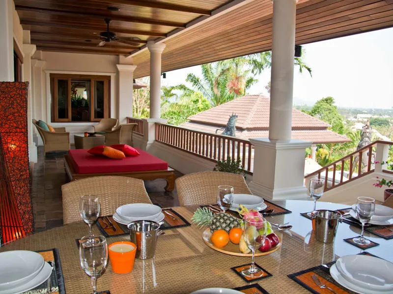 Lakewood Hills, 6-Bedroom Sea View Pool Villa for Sale, Layan, Freehold - Layan, Phuket - Main photo