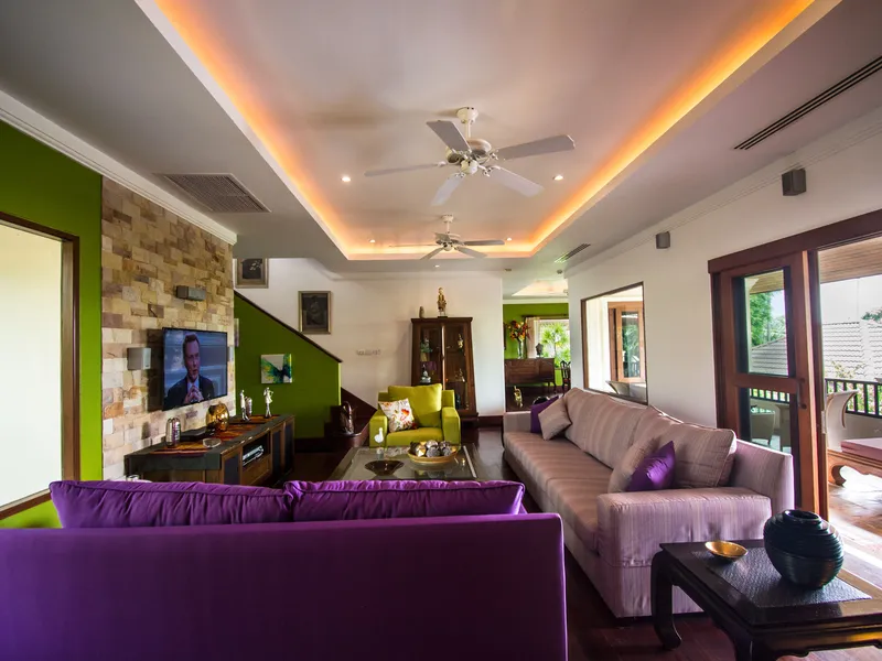 Lakewood Hills, 6-Bedroom Sea View Pool Villa for Sale, Layan, Freehold - Layan, Phuket - Main photo