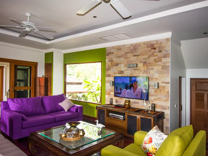 Lakewood Hills, 6-Bedroom Sea View Pool Villa for Sale, Layan, Freehold - Layan, Phuket - Main photo