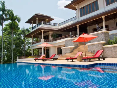Lakewood Hills, 6-Bedroom Sea View Pool Villa for Sale, Layan, Freehold - Layan, Phuket - See all photos