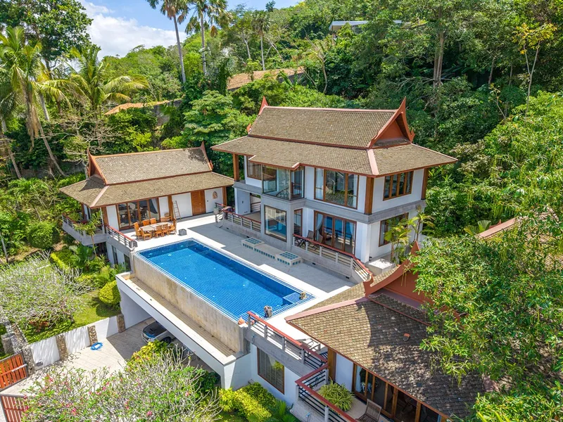 Ayara Surin, 4-Bedroom Sea View Pool Villa for Sale, Surin Beach, Freehold - Surin Beach, Phuket - Main photo