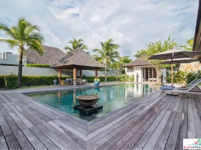Anchan Lagoon, 4-Bedroom Luxury Pool Villa for Rent, Layan - Layan, Phuket - Property for sale or rent in Phuket