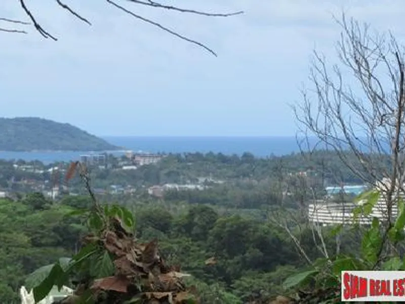 10,220 sqm Sea View Hillside Land for Sale, Karon/Kata, Freehold - Kata, Phuket - Main photo