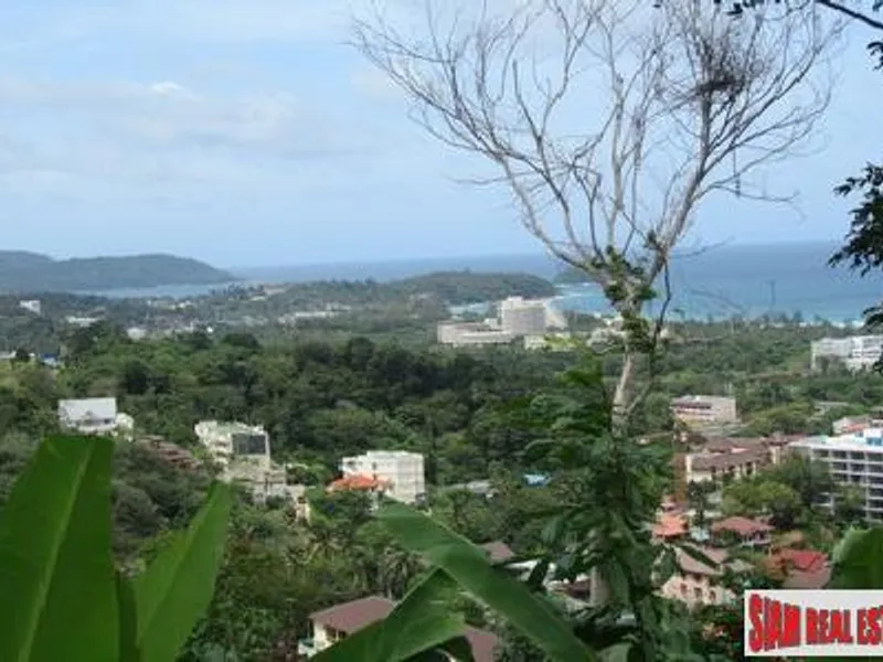 10,220 sqm Sea View Hillside Land for Sale, Karon/Kata, Freehold - Kata, Phuket - Main photo