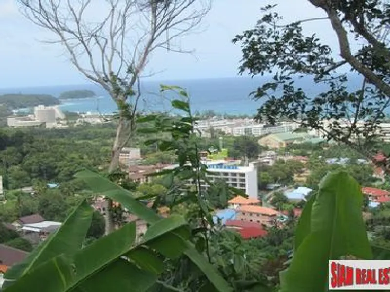10,220 sqm Sea View Hillside Land for Sale, Karon/Kata, Freehold - Kata, Phuket - Main photo