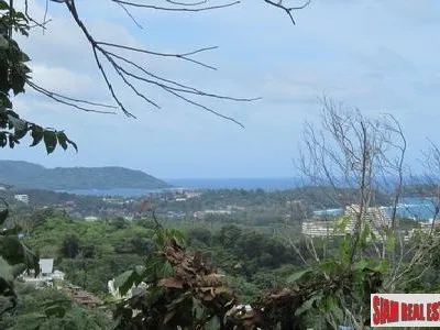 10,220 sqm Sea View Hillside Land for Sale, Karon/Kata, Freehold - Kata, Phuket - See all photos