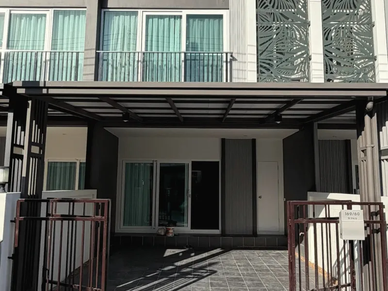 Supalai Primo, 3-Bedroom Townhouse for Rent, Thalang, Near Heroines Monument - Thalang, Phuket - Main photo