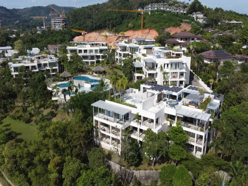Layan Gardens, 3-Bedroom Sea View Apartment for Rent, Layan - Layan, Phuket - Main photo