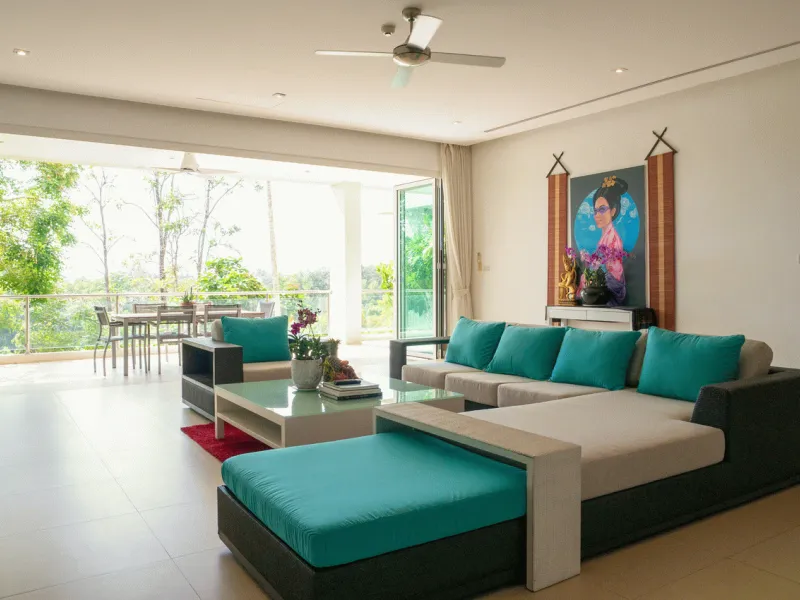 Layan Gardens, 3-Bedroom Sea View Apartment for Rent, Layan - Layan, Phuket - Main photo