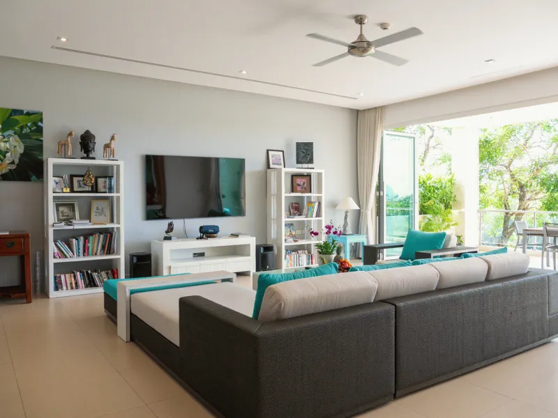 Layan Gardens, 3-Bedroom Sea View Apartment for Rent, Layan - Layan, Phuket - Main photo