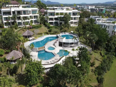 Jardins de Layan, Appartement 3 chambres, Vue mer, À louer, Layan - Layan, Phuket - Propriété à vendre ou louer à Phuket