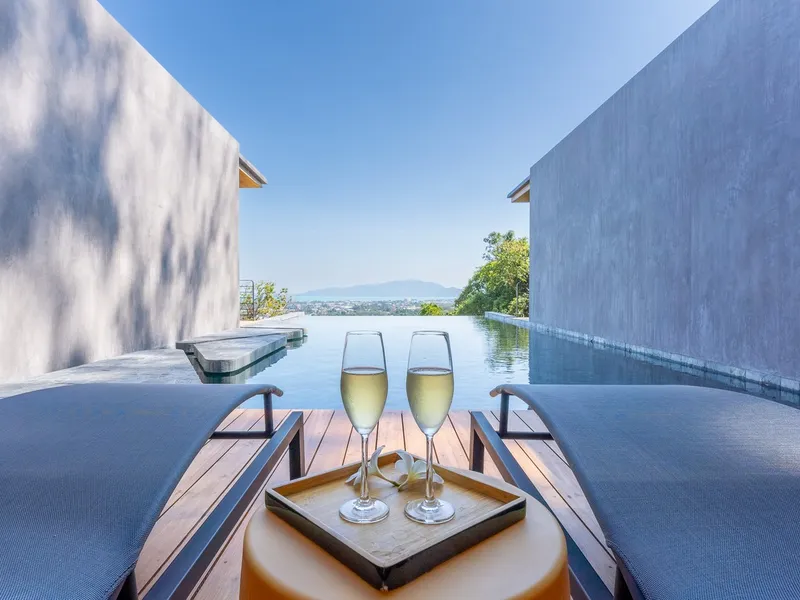 5-Bedroom Hilltop Sea View Pool Villa for Rent, Chalong - Chalong, Phuket - Main photo