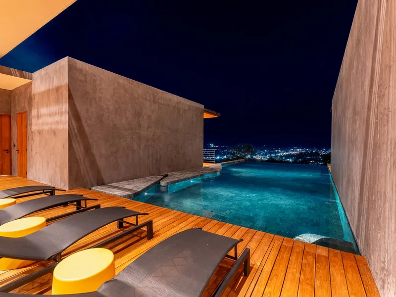 5-Bedroom Hilltop Sea View Pool Villa for Rent, Chalong - Chalong, Phuket - Main photo