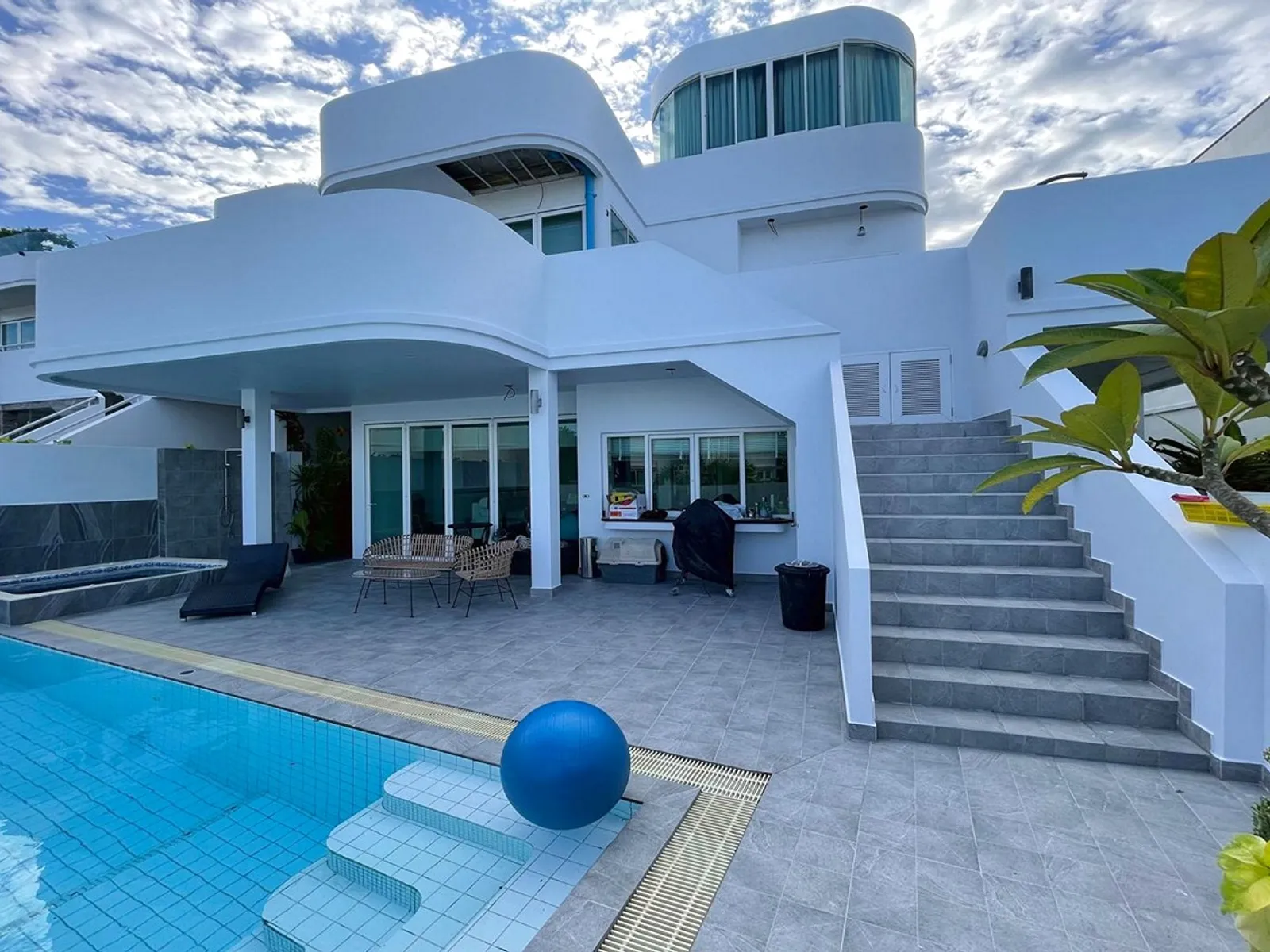 Baan Chalong Résidence : Villa moderne de 4 chambres avec toit-terrasse et vue panoramique - Chalong, Phuket - Photo 39