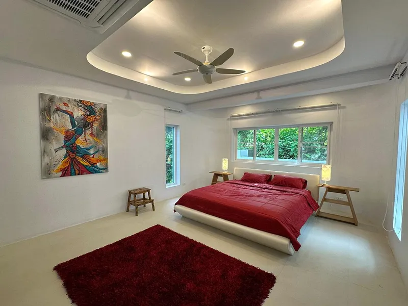 Baan Chalong Résidence : Villa moderne de 4 chambres avec toit-terrasse et vue panoramique - Chalong, Phuket - Photo principale