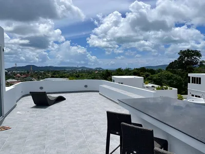 Baan Chalong Résidence : Villa moderne de 4 chambres avec toit-terrasse et vue panoramique - Chalong, Phuket - Photo 32