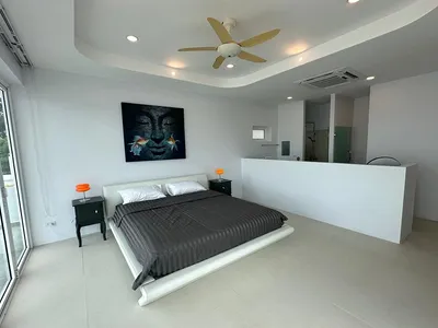 Baan Chalong Résidence : Villa moderne de 4 chambres avec toit-terrasse et vue panoramique - Chalong, Phuket - Photo 18