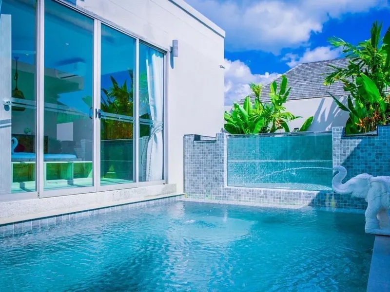 Villa 4 chambres avec piscine à louer, à Cherng Talay – Collection Contemporaine - Cherng Talay, Phuket - Photo principale