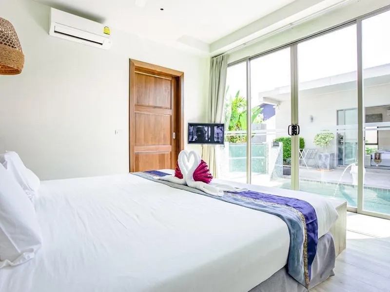 Villa 4 chambres avec piscine à louer, à Cherng Talay – Collection Contemporaine - Cherng Talay, Phuket - Photo principale